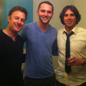 Chris Harrison, Baker Machado, Ben Flajnik Chris Harrison, Baker Machado, Ben Flajnik
